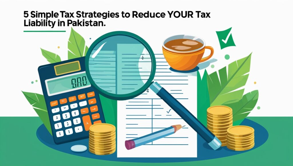 Reduce Tax Liability in Pakistan