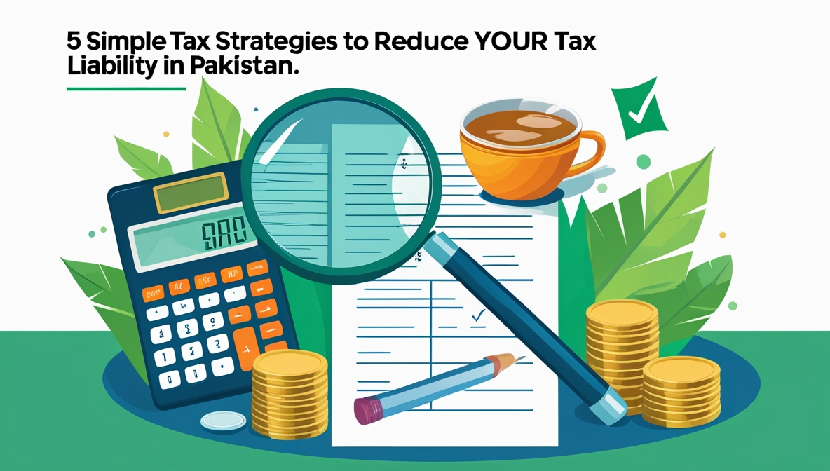 Reduce Tax Liability in Pakistan