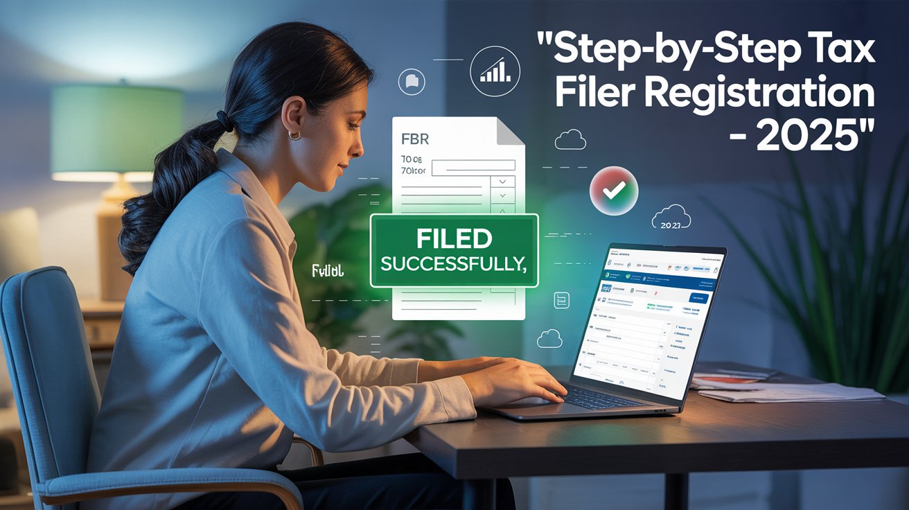How to Register as a Tax Filer in Pakistan (2025 Updated Process)